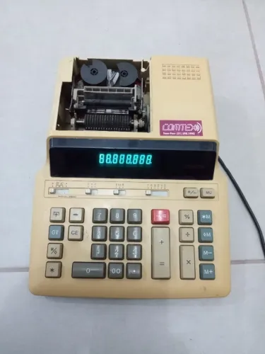 Calculadora El-2630l Antiga Sharp Funciona Mas Não Imprime. LEIA COM ATENÇÃO.