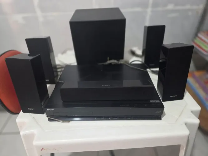 VENDO DVD BLU-RAY HOME SONY 5 CAIXAS + SUBWOOFER