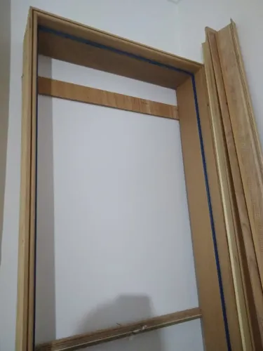 Batente de porta + Guarnição