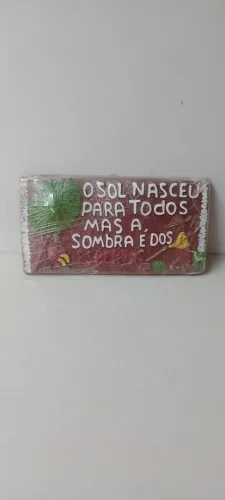 Placa decorativa