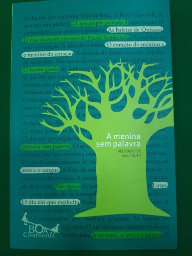 Livro A menina sem palavra