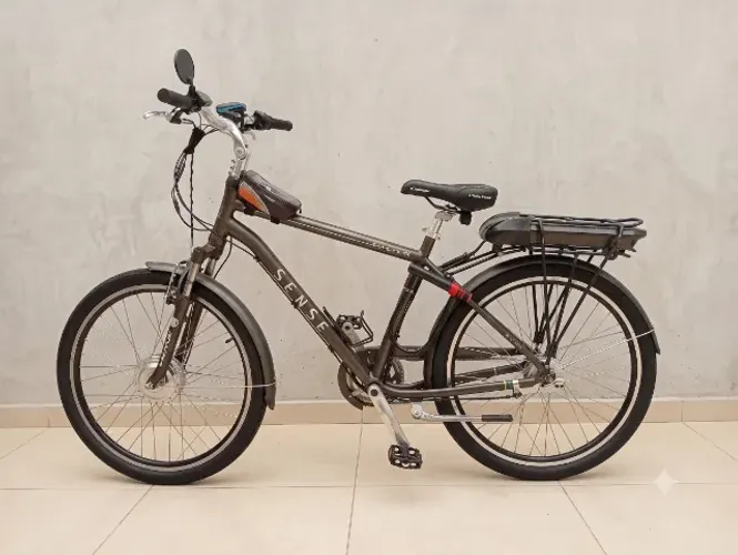 ? Bicicleta Elétrica Sense Wind Original - Excelente Estado, Bateria de Lítio e Pronta pa