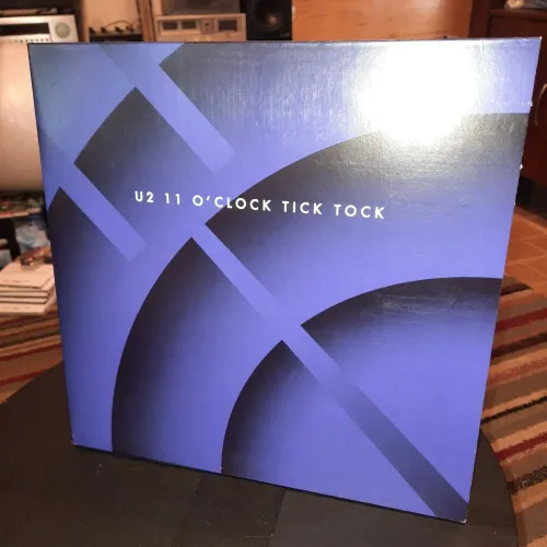 Disco de Vinil 12" U2 11 O'Clock Tick Tock Azul Importado