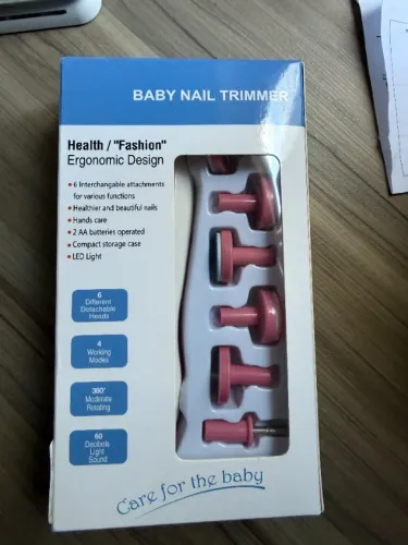 KIT DE CORTADOR DE UNHAS PARA BEBE