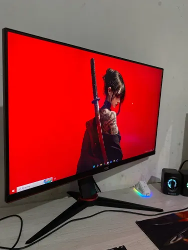 Monitor gamer aoc 144hz 27pol painel ips 