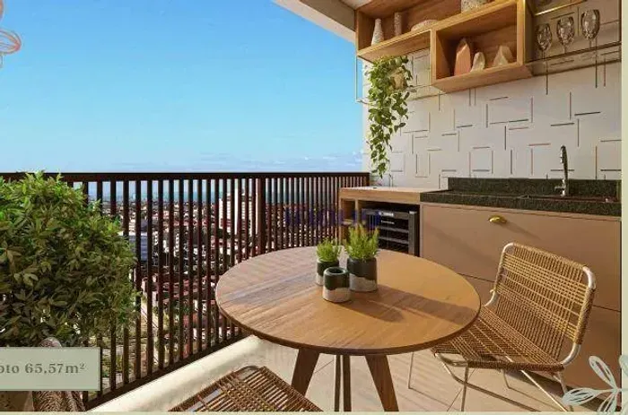 Apartamento com 3 dormitórios à venda, 65 m² por R$ 584.000,00 - Presidente Kennedy - Fort
