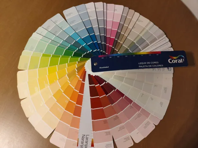 Catálogo de cores coral 2026 