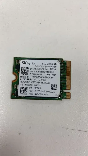 nvme sk hynix 256gb bc511
