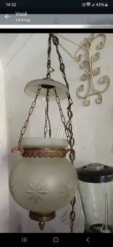 LUSTRE PENDENTE IMPÉRIO 