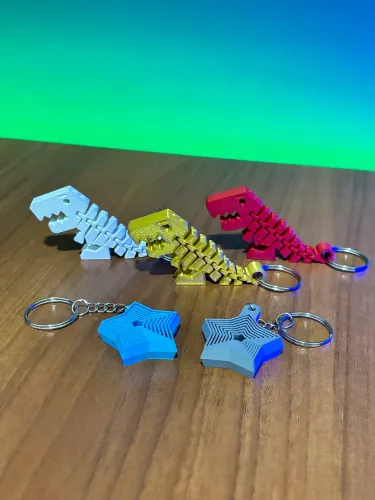 Chaveiros 3D