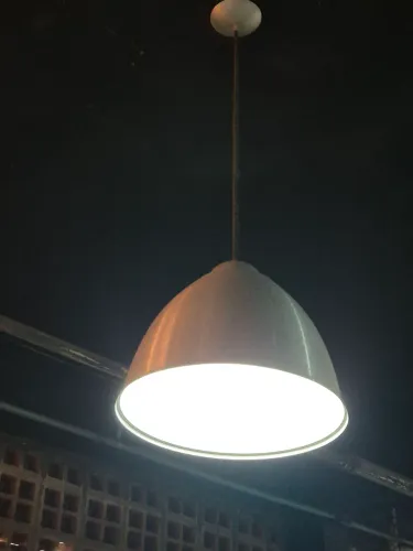 Luminárias prismatica pendente 