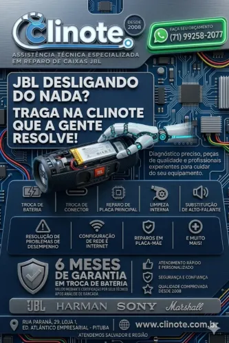 Reparo Em JBL a nivel de placas