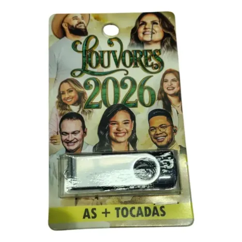 pen drive gospel com louvores e adorações