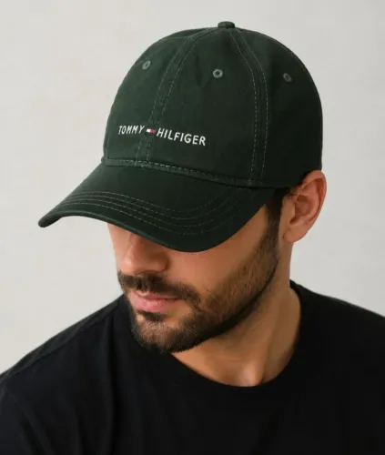 Boné Tommy Hilfiger Verde Escuro Original 