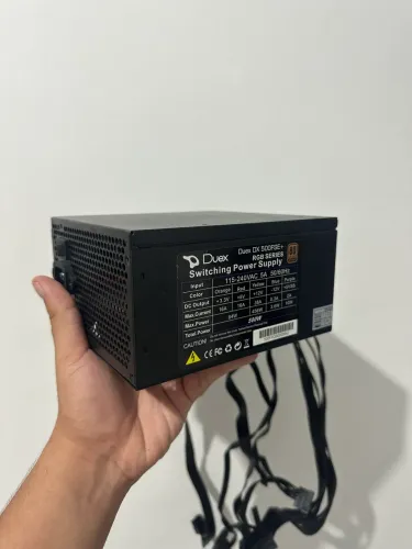 Fonte 500w 80 plus bronze. 