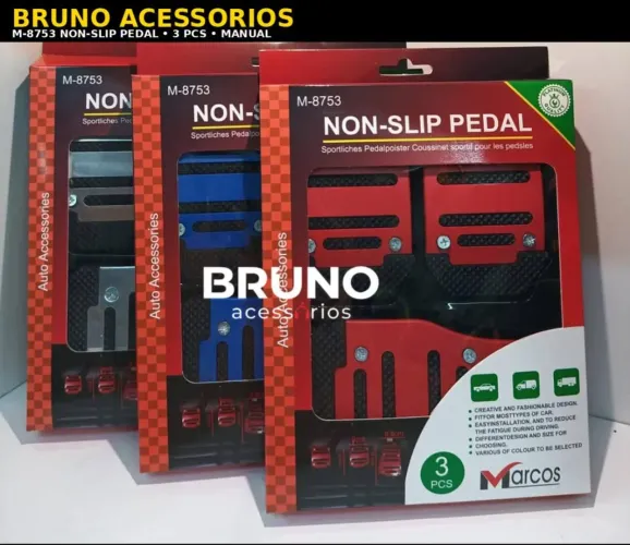 Capa pedal esportivo antiderrapante
