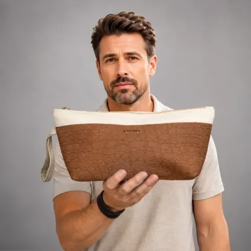 Nova necessaire vivara em couro legítimo elegância premium - Retirada Freguesia