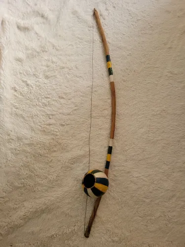 Berimbau decorativo artesanal - Arraial d?Ajuda/BA - 112 cm