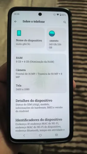 Vendo Moto g84 