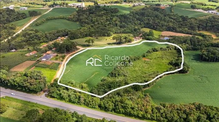 Terreno com 39.481m2 Frente para BR-476, no bairro Serrinha, em Contenda/PR.