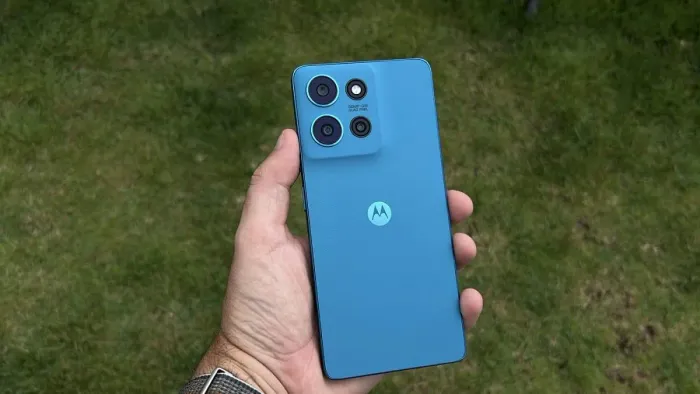Motorola Moto G75 5G 256GB Azul Vegan Leather - Estado de Novo<br><br>