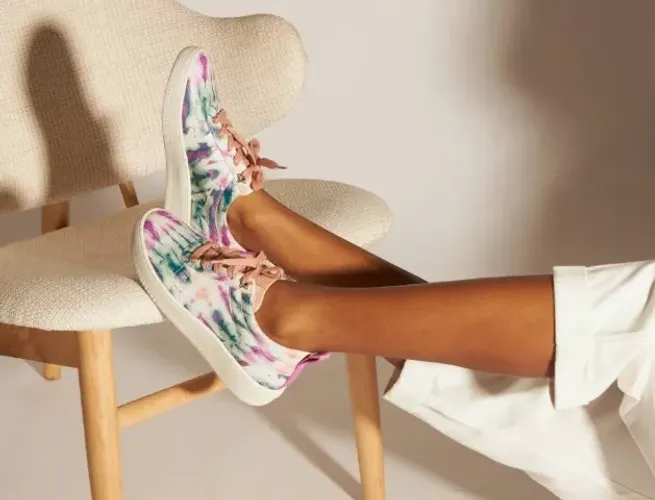 Tênis Arezzo Tie Dye Multicolorido - Tamanho 39 