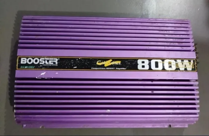 Módulo amplificador Booster 800w 4 canais 4ohms