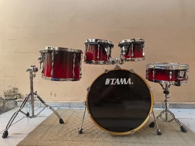 Shell Pack Tama Superstar Red Fade