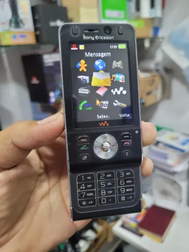 Sony Ericsson W910i Walkman Celular Retrô Slide Coleção Original