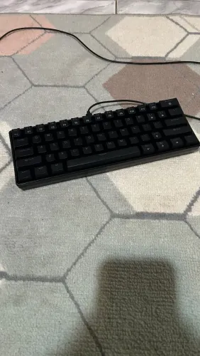 Teclado mecânico switch azul