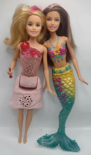 Barbies Sereia e Princesa Defeito