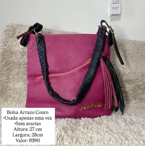 Bolsa Arrazo Couro