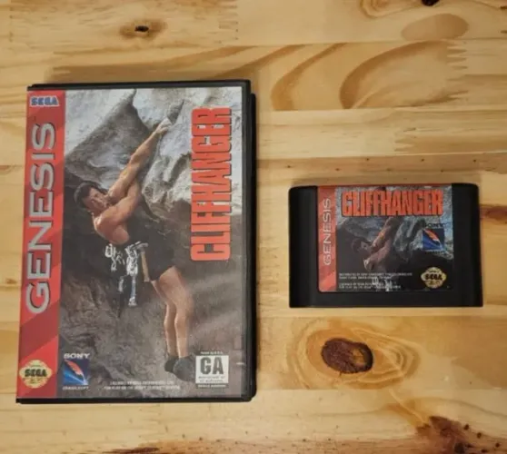 Jogo Original para Mega Drive / Genesis - CLIFFHANGER