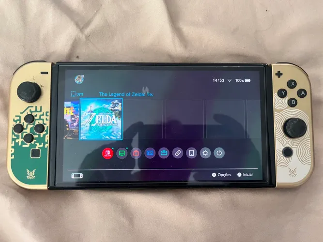 Nintendo switch Oled edição Zelda: tears of the kingdom