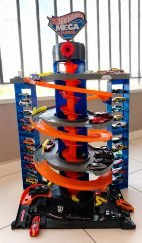 Mega Garagem Hot Wheels