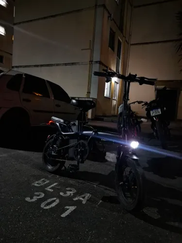 Bicicleta Elétrica Dobrável Zj Scooter 550w 25km/h 48v 12a