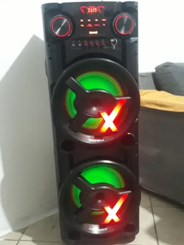 Caixa de Som Amvox New X 1900W RMS