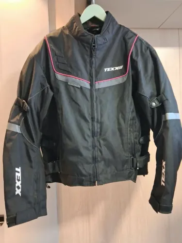 Jaqueta Moto Texx New Strike V2 Preta/Rosa Tam 7G - Estado de Nova