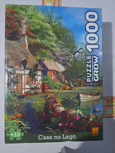 Quebra cabeça Cada no Lago 1000 peças