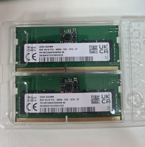 Memoria RAM 16gb ddr5 4800mhz notebook Sk Hynix SODIMM