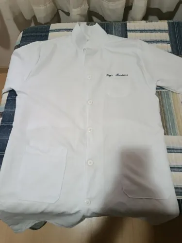Jaleco Branco Engenharia Mecânica