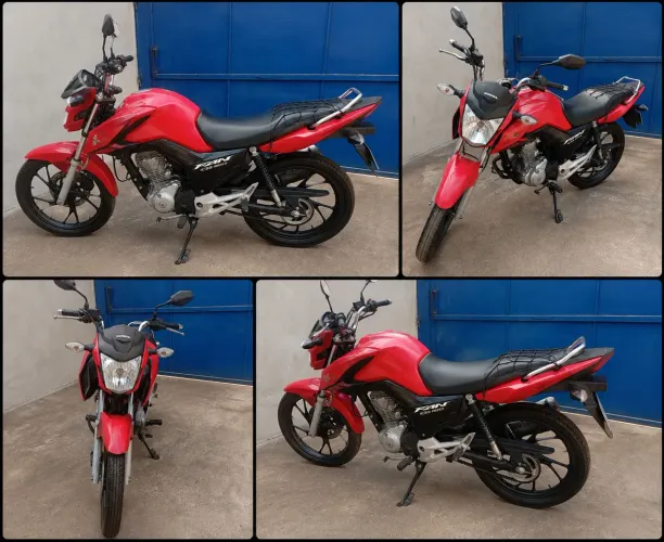 HONDA CG 160 FAN - VERMELHA À VENDA