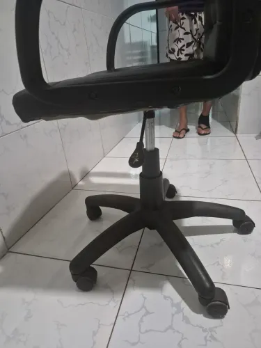 Cadeira de escritório couro sintético