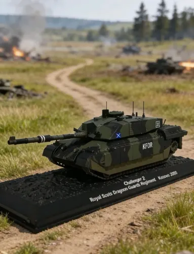Miniatura Blindados de Combate Challenger 2 Kosovo 2003