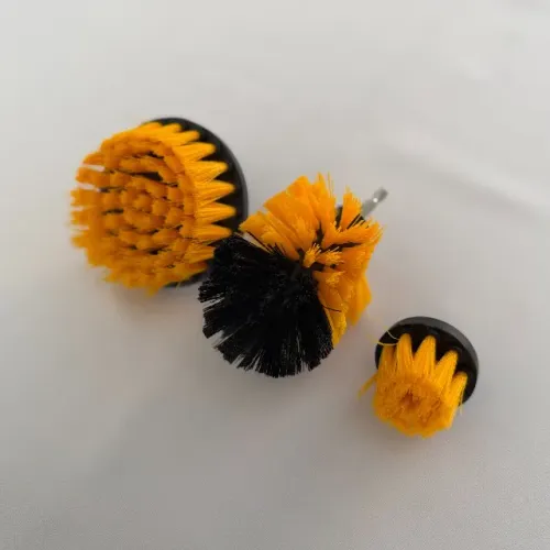 Kit 3 Escovas Rotativas para Furadeira e Parafusadeira | Limpeza Pesada