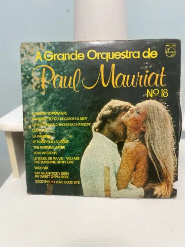 LP Vinil Original - A Grande Orquestra de Paul Mauriat - Volume 18