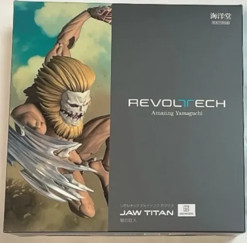 Figura de ação Revoltech: Attack On Titan - Jaw Titan (+bonus)