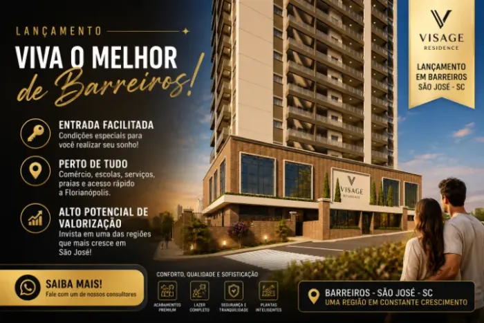 LANÇAMENTO VISTAGE RESIDENCE - BARREIROS Seu próximo endereço pode estar aqui.