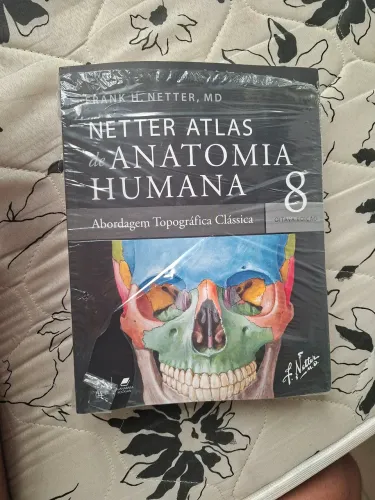 Vendo atletas de anatomia humana de Netter °8 edição ( Nunca usado ).