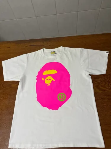 BAPE Neon Big Ape Head Tee